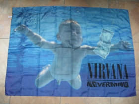 Nirvana, vlajka cca. 110x75cm